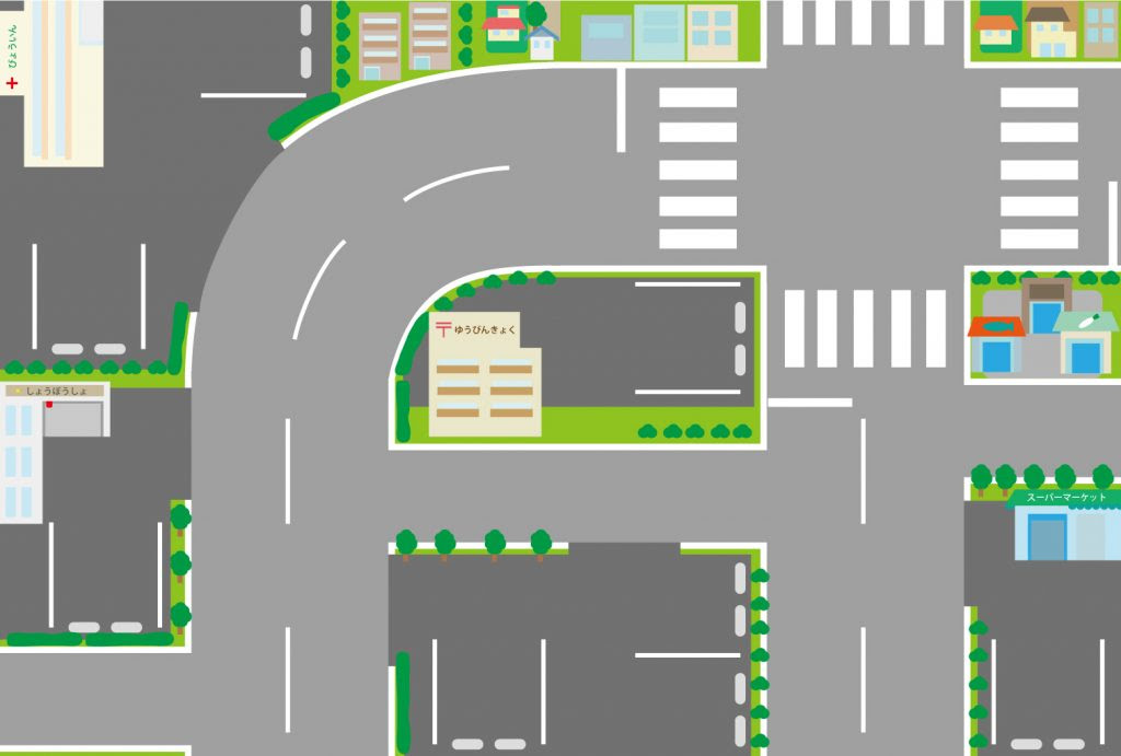 ラブリー道路 イラスト フリー ただのディズニー画像