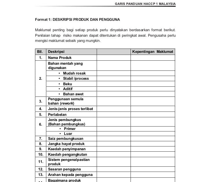 Contoh Soalan Haccp - Soalan an