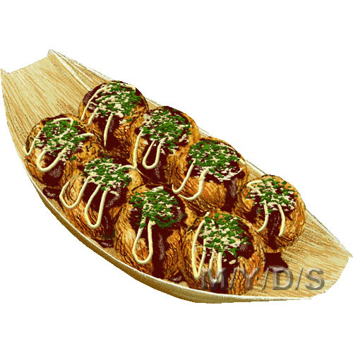 Japan Image たこ焼き いらすとや