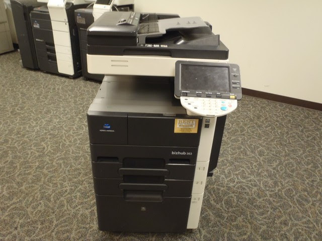 Drucken, scannen, kopieren und faxen mit dem a3 multifunktionsdrucker bizhub 367. 2011 Konica Minolta Bizhub 363 Printer Rtr 8084109 01