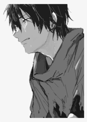 boy depressed sad anime pfp