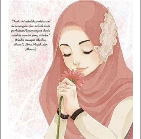 29 Foto  Hijabers  Kartun Cantik