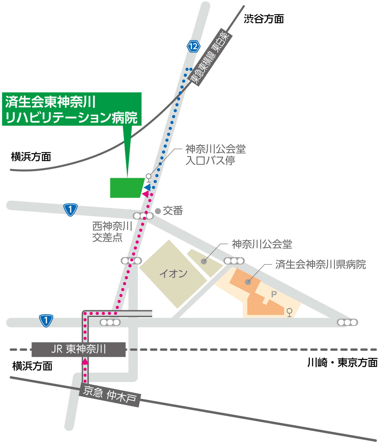 現代の髪型 最高かつ最も包括的な東 神奈川 駅 イオン