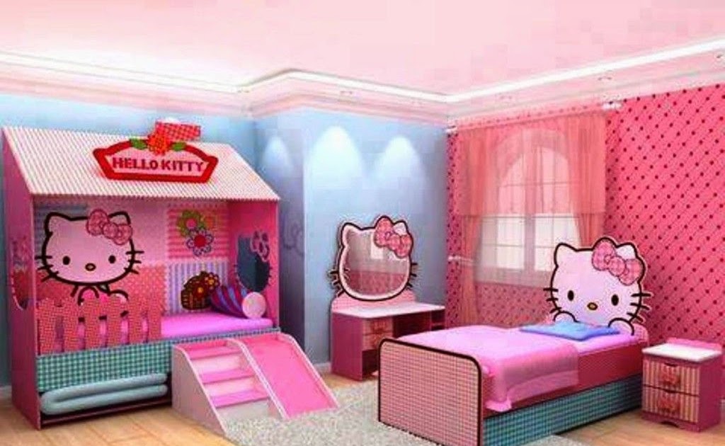  Dekorasi Kamar Hello Kitty  Minimalis CINTAJUMIESHAHRIL