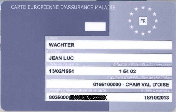 Demande de carte deuropéenne