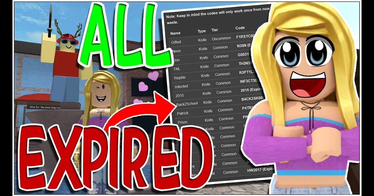 Codes For Murder Mystery 2 2021 Not Expired / Roblox ...