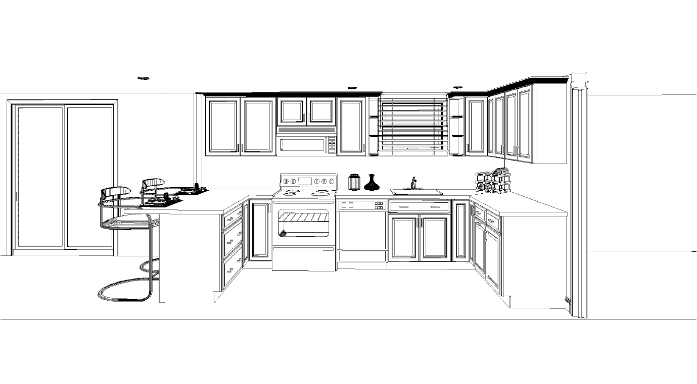 Professional Kitchen Layout | Interior Design Ideas