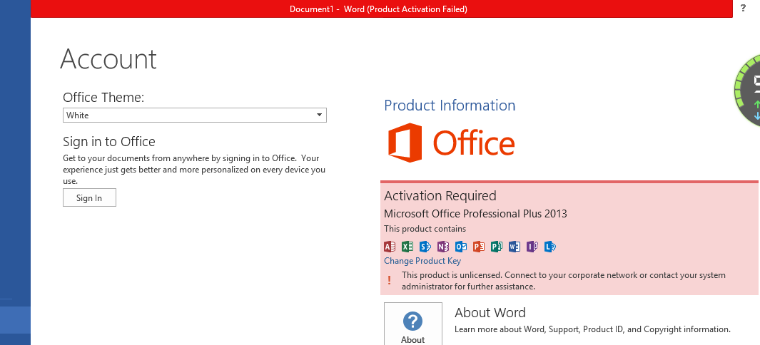 Artikel ini juga membahas cara mengatasi aktivasi failed pada microsoft word, excel dan program aplikasi microsoft office lainnya. Aktivasi Microsoft Office 2013 Tanpa Skype Login Wallstreetgenerous
