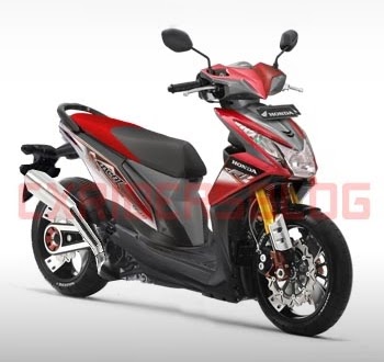 Modifikasi Vario Techno 125 Warna Hitam - VPS Hosting News