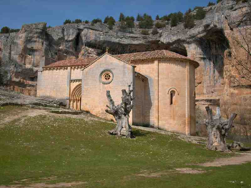 Resultado de imagen de ermita de san bartolome Cañón del Río Lobos