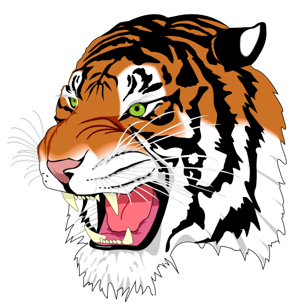 最高の動物画像 無料ダウンロード虎 イラスト 簡単