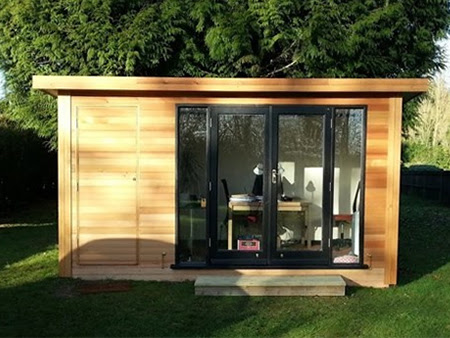 Kiala: Diy garden office shed