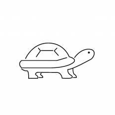 美しい花の画像 50 素晴らしい亀 イラスト 白黒