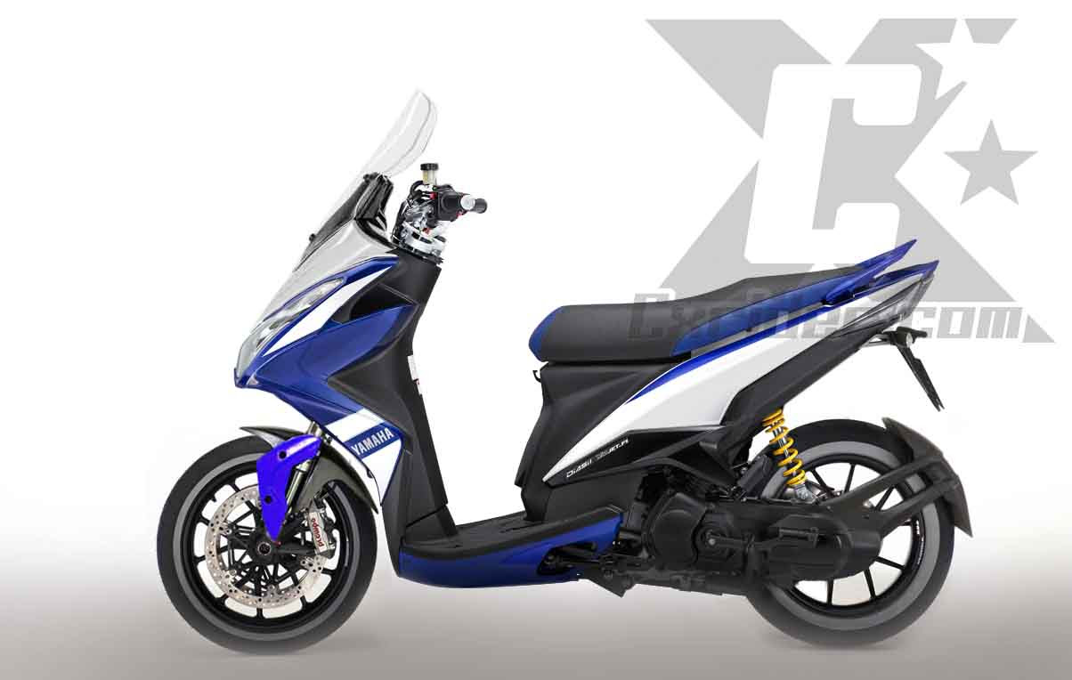 Koleksi Modifikasi Motor Matic Xeon Terbaru  Modifikasi 