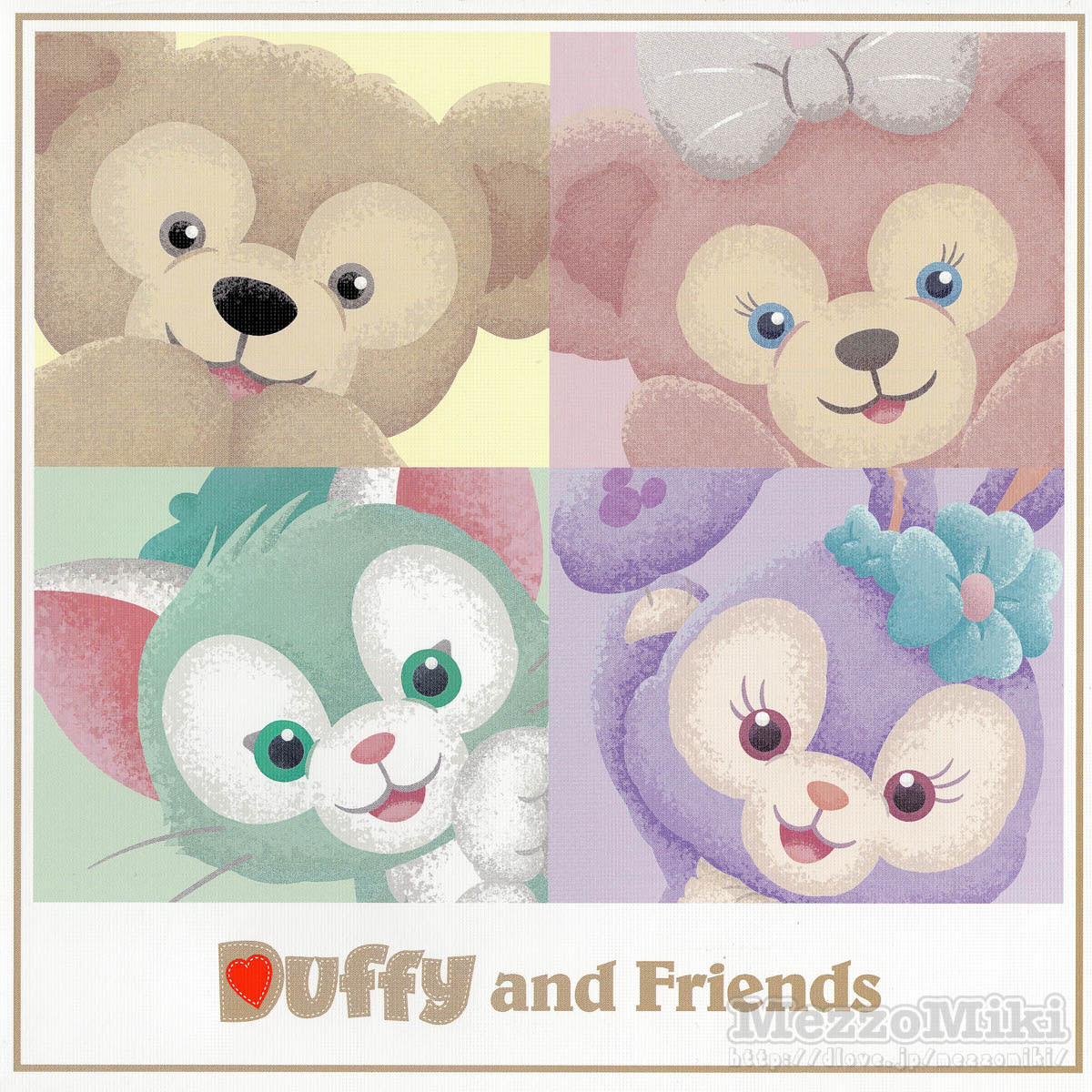 最も欲しかった ダッフィー シェリー メイ ジェラトーニ イラスト ニコニコ 静止 画 イラスト