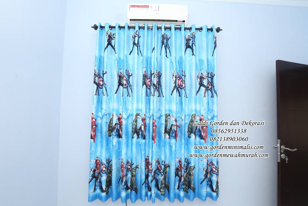 23 Harga Gorden Karakter Kartun Motif  Masa Kini 