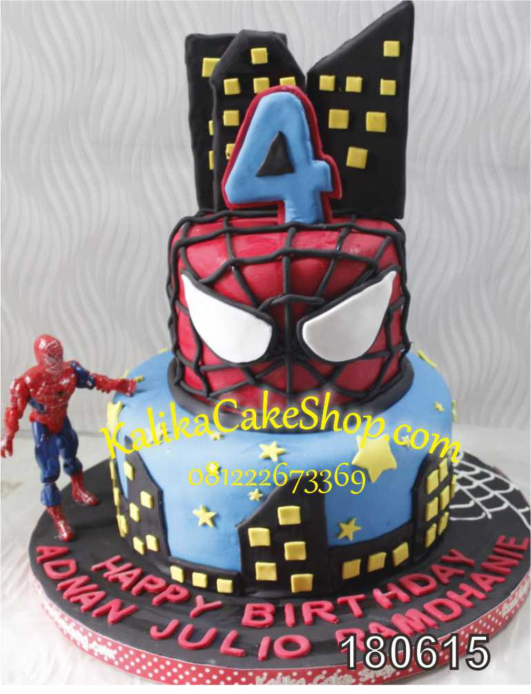 Gambar Kue Ulang Tahun Spiderman | Gambar Spiderman
