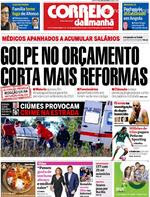 Ver capa Correio da Manhã