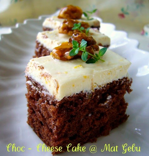 CHOC - CHEESE CAKE - Dapur Tanpa Sempadan