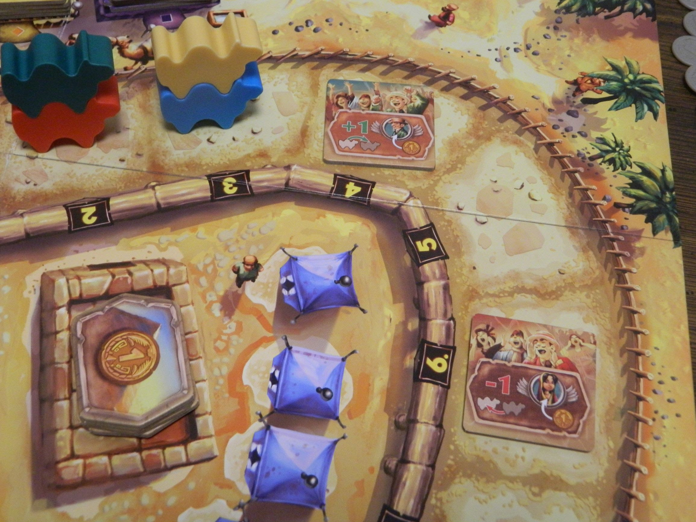 Once a competing camel lands on top of one of. Camel Up Board Game Review And Rules Geeky Hobbies