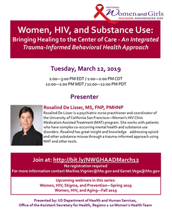 National Women and Girls HIV/AIDS Webinar