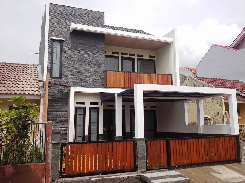 Baru 36 Pagar  Minimalis  Kayu  Ulin Paling Modern Dan Nyaman