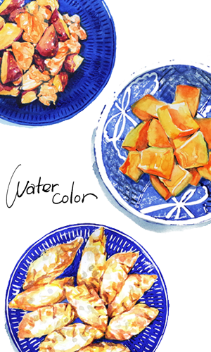 最高のイラスト画像 トップ100 美味し そう な イラスト