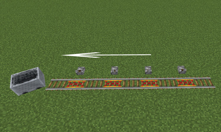 最高のマインクラフト 綺麗なマイクラ パワードレール 何マス