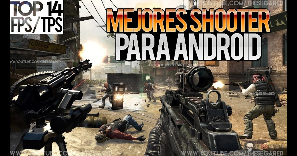 TOP 15 Mejores Juegos SHOOTER FPS/TPS de Guerra para Android GRATIS (Multijugador & Offline ...