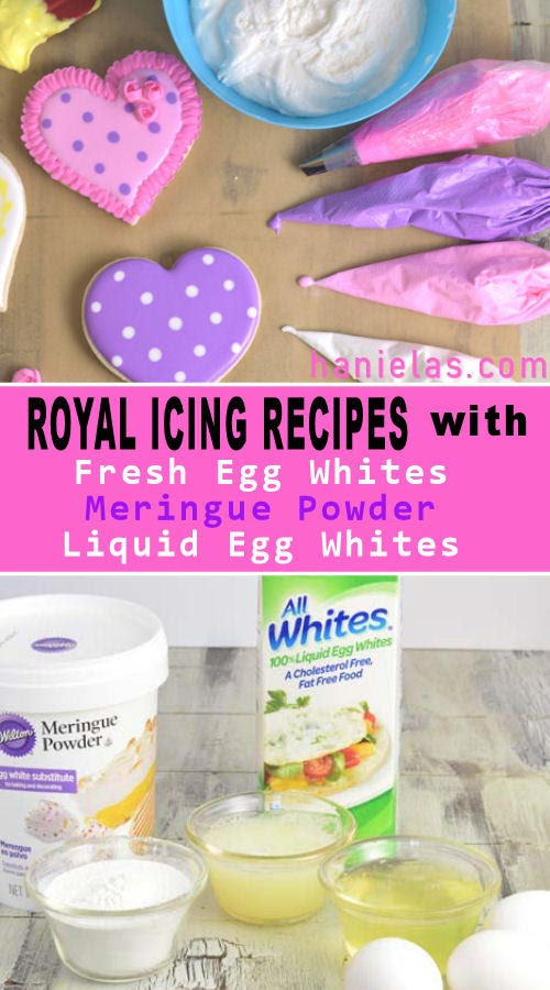 Meringue powder is a dried substitute for egg whites used in baking and creating decorations like royal icing and stabilizing frostings. Royal Icing Fresh Eggs Meringue Liquid Egg Whites Recipes Haniela S