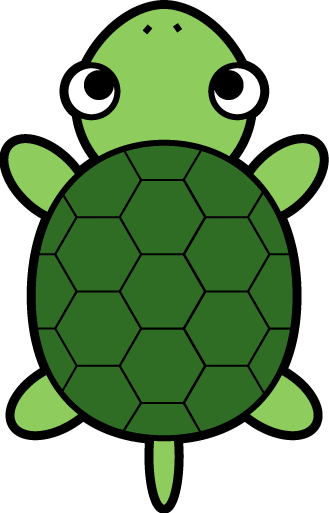 70以上 かわいい 亀 イラスト 上から たつく
