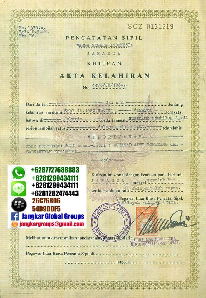 Contoh Surat Kuasa Pengambilan Akta Cerai Di Catatan Sipil ...