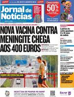 Ver capa Jornal de Notícias