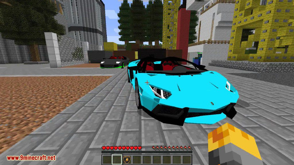How To Make A Lamborghini In Minecraft No Mods Minimalist