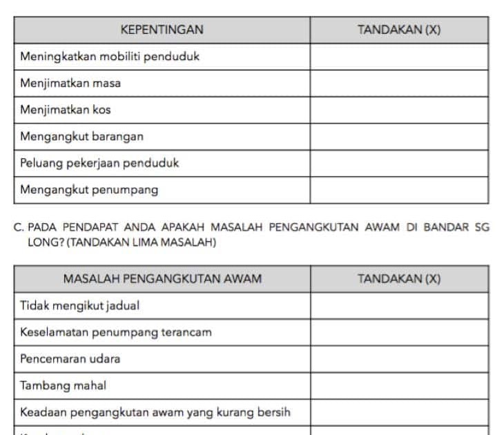 Contoh Borang Soal Selidik Pencemaran Air - Dzień Ojca