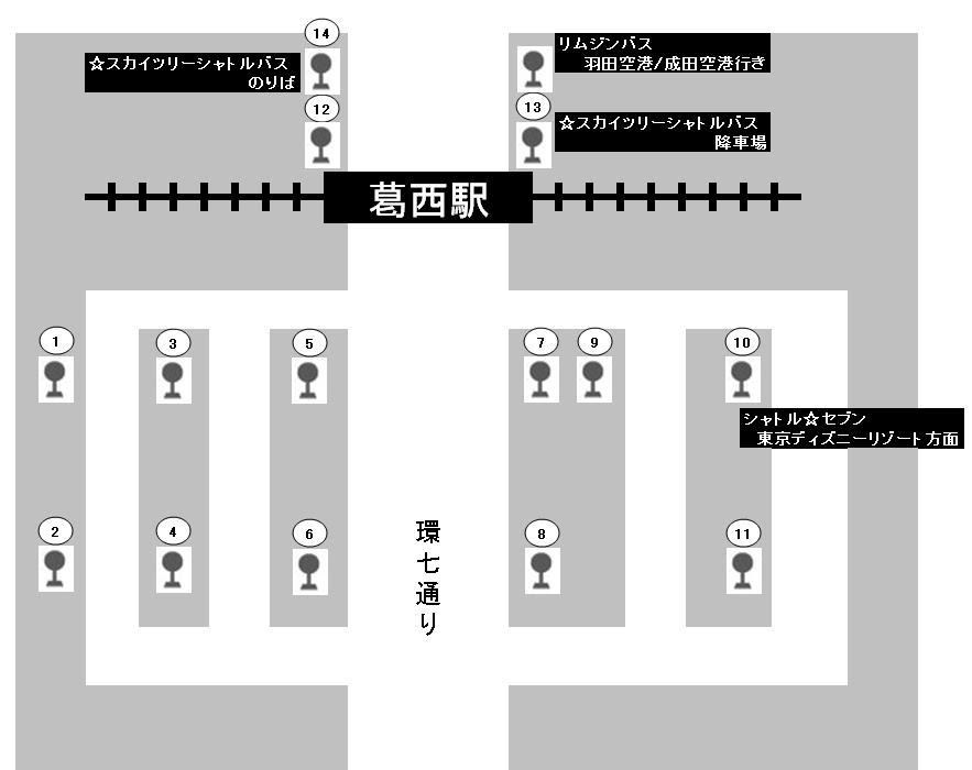 葛西駅 ディズニー バス 乗り場 葛西駅 ディズニー バス 乗り場