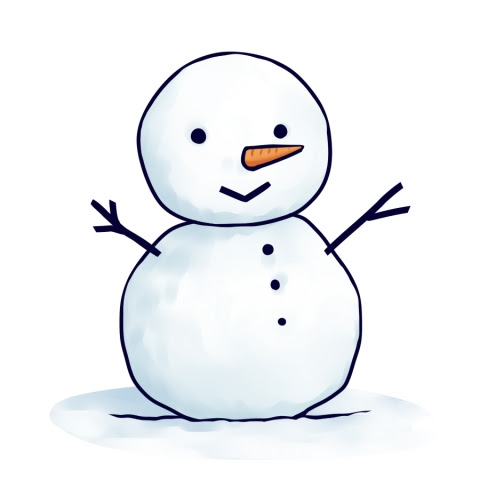 驚くばかり雪だるま イラスト かわいい 無料 かわいいディズニー画像