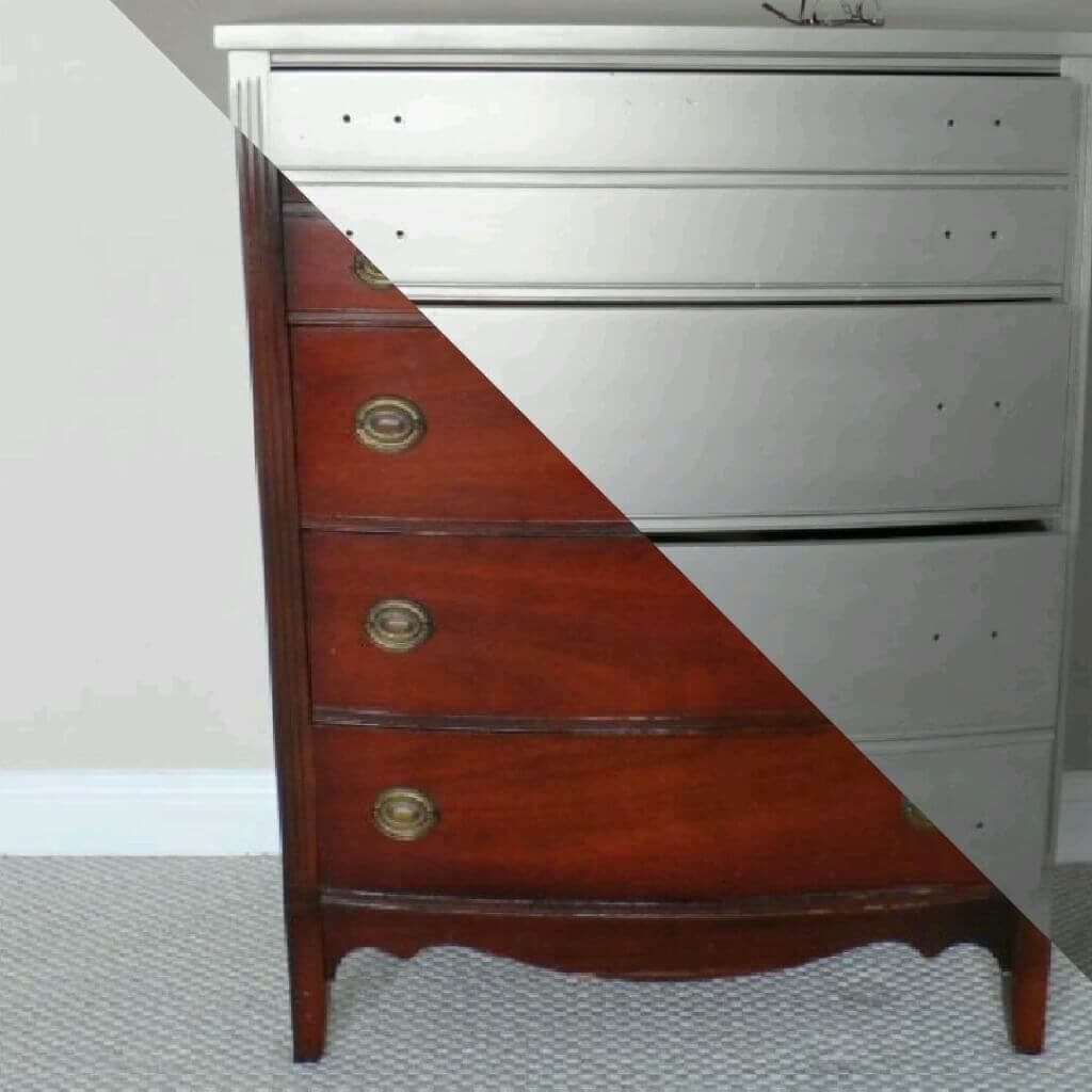Consider going to furniture stores, browsing online, and talking to experts for ideas on how to create the look you want. My Grandmother S Mahogany Veneer Dresser Makeover 4th House On The Right
