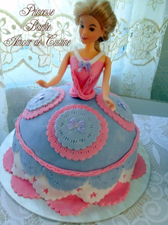 anniversaire24: gateau anniversaire fille princesse