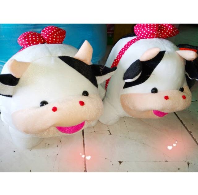 Boneka Sapi Kecil Lucu boneka baru