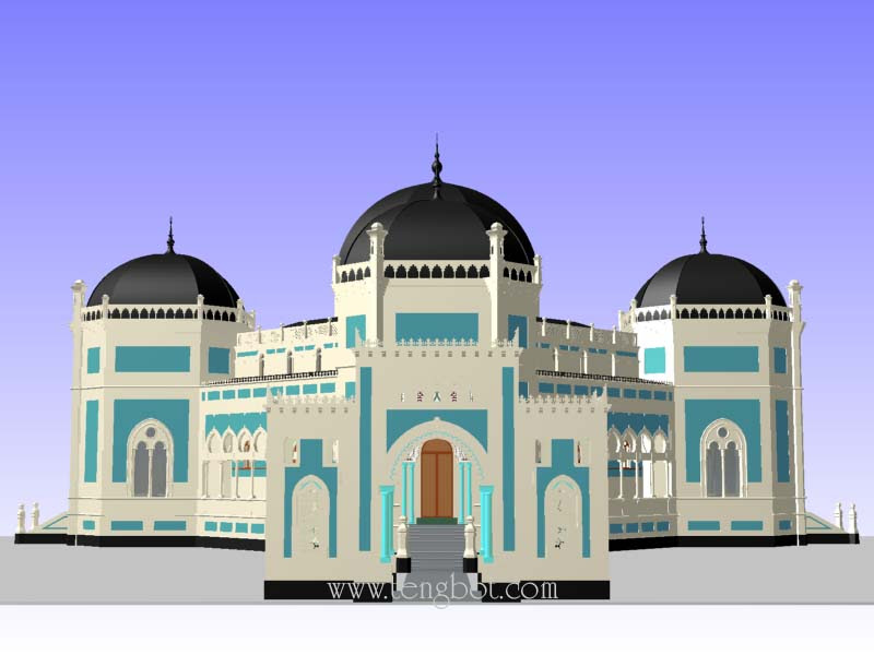 Keren 30 Gambar Kartun Masjid Untuk Di Warnai - Gambar ...