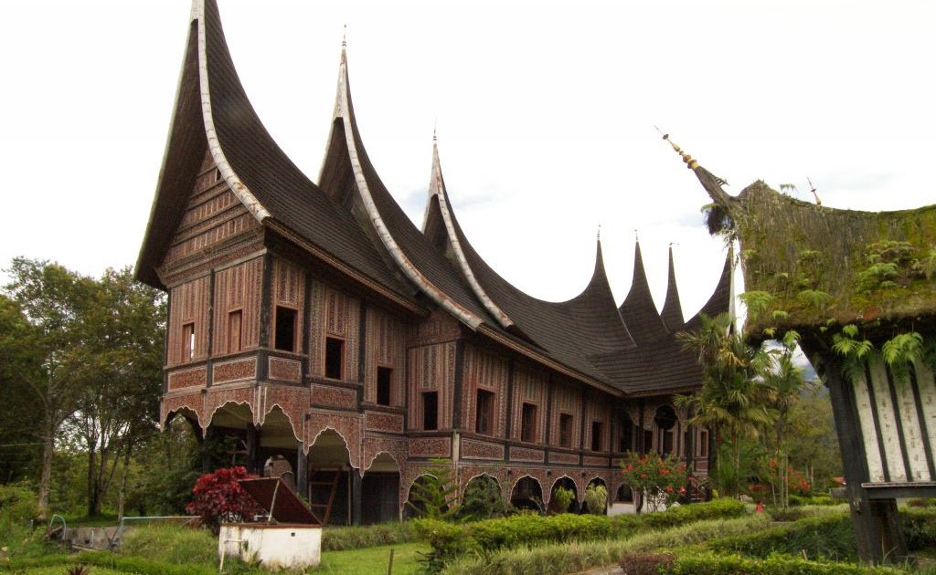  Desain Rumah Gadang  Gambar Con