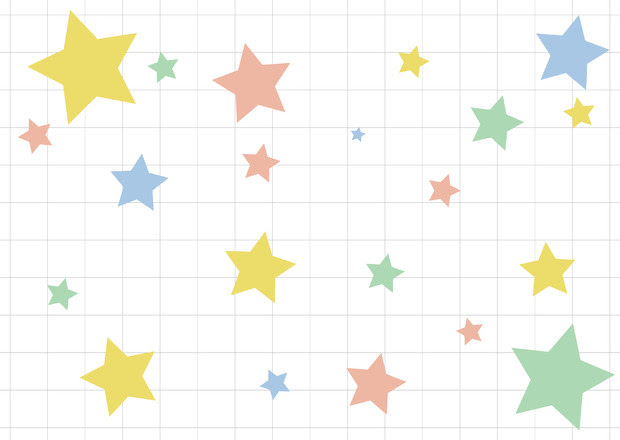 綺麗な星 イラスト 背景透明 動物ゾーン
