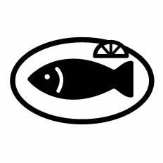 最高魚料理 イラスト 美しい花の画像