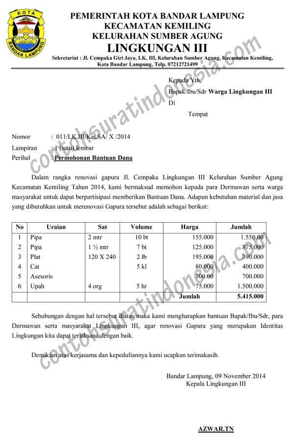 Contoh Surat Izin Suami Untuk Visa - Contoh Jap