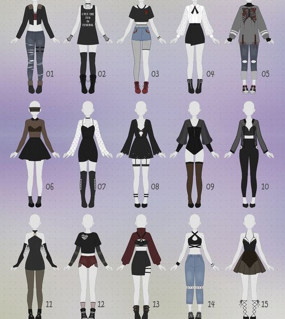 35 Trends For E Girl Outfit Drawings James Mccoy Blogs