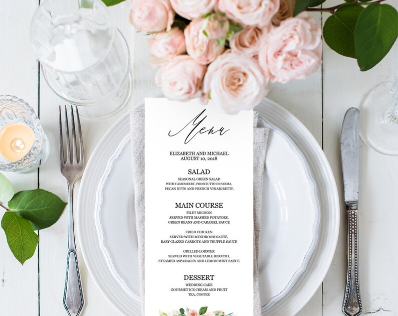 Mitel 5448 Template Printable : Elopement announcement ...