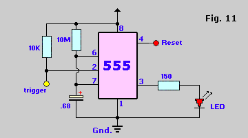 Once this switch is pushed, the circuit pulls its output to a. 555 Timer Oscillator Tutorial