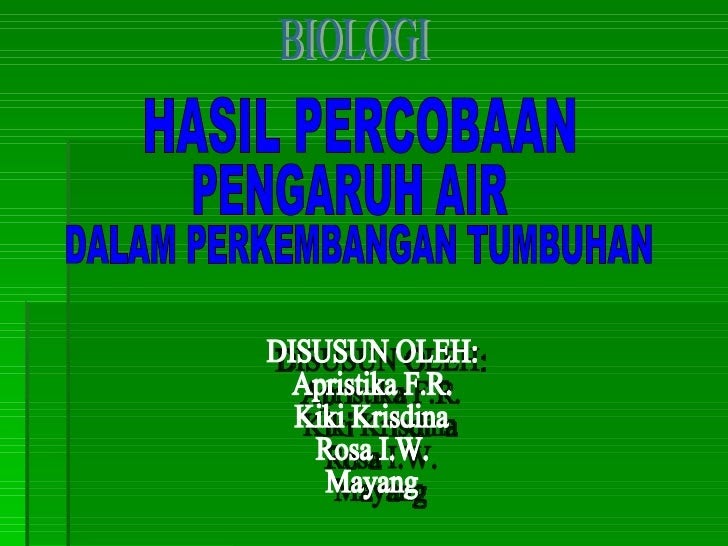 Contoh Karya Ilmiah Biologi Tentang Bakteri - Contoh Z