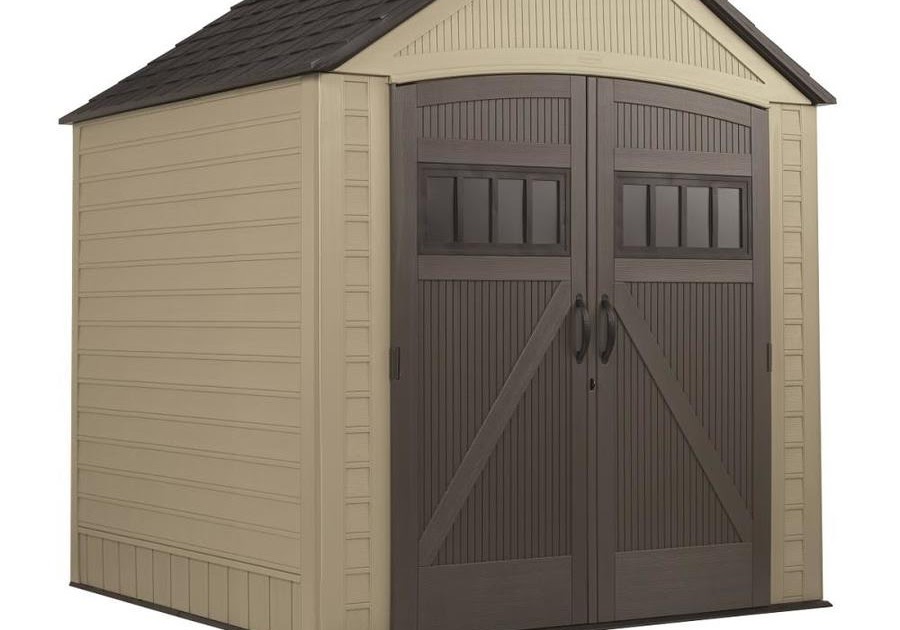 Wood Storage Shed Kit : Useful Rubbermaid 7 x 10 shed
